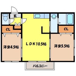 西１８丁目駅 徒歩13分 4階の物件間取画像